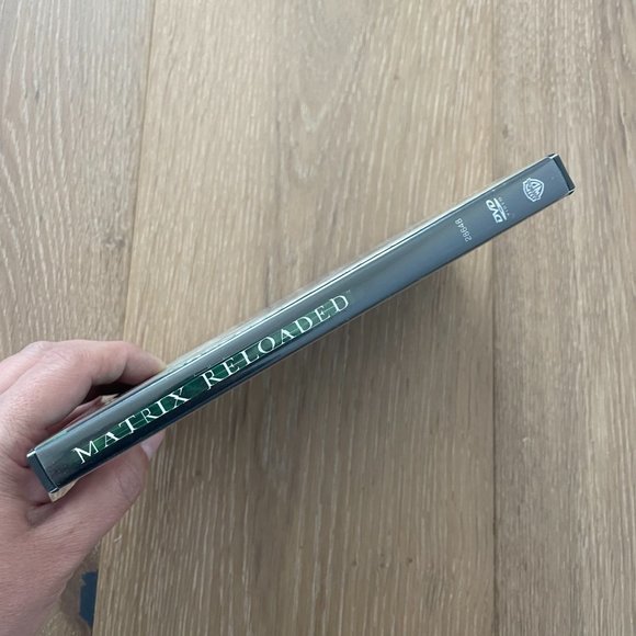 Matrix Reloaded DVD Movie 2003 Warner Bros Keanu Reeves 2 Disc Manual Included - Picture 6 of 12